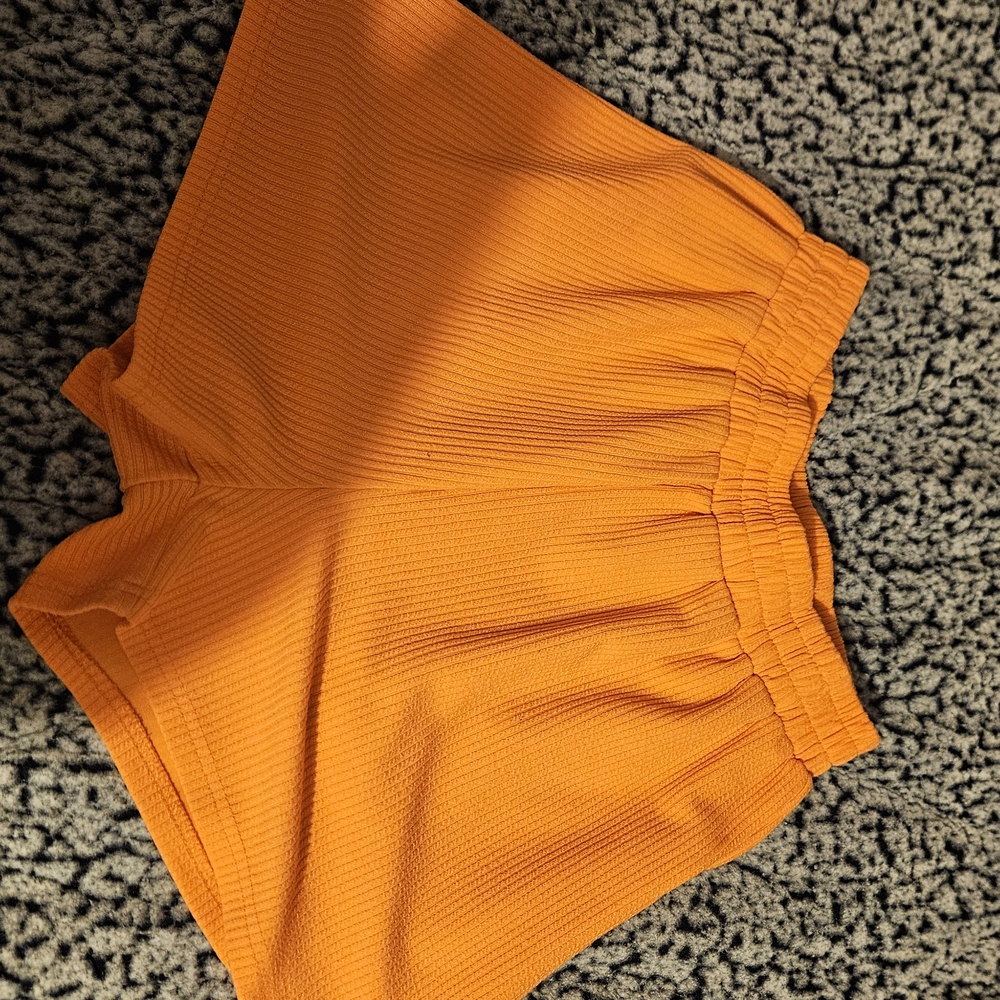 SHEIN Bright Orange Set